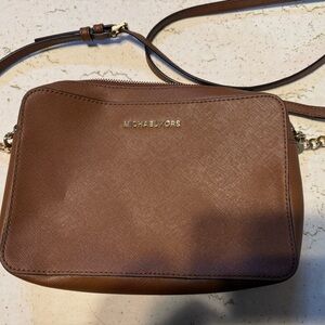 Michael Kors Tan Crossbody Bag